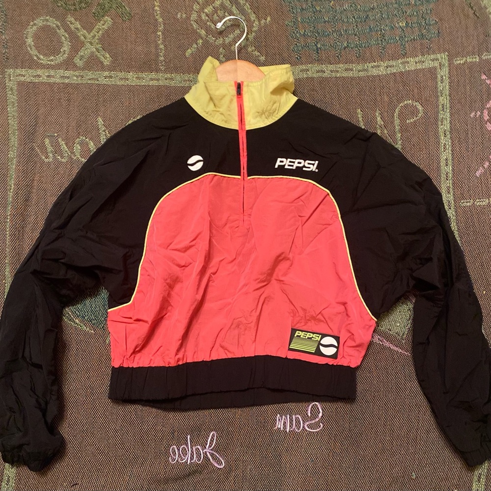 Pepsi x F21 cropped windbreaker! Limited edition!